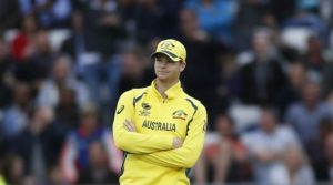 Australia's Captain Steve Smith looks dejected