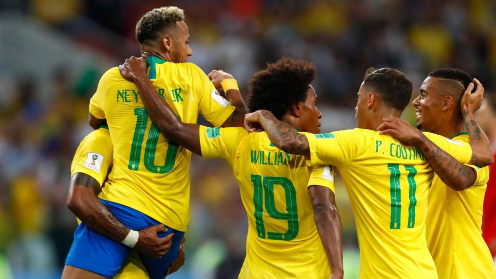 Brazil joy of reaching World Cup last-16